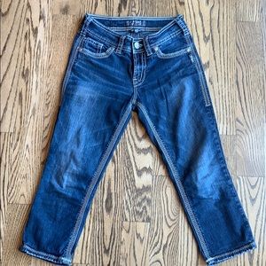 Silver Suki Surplus Crop Jeans
